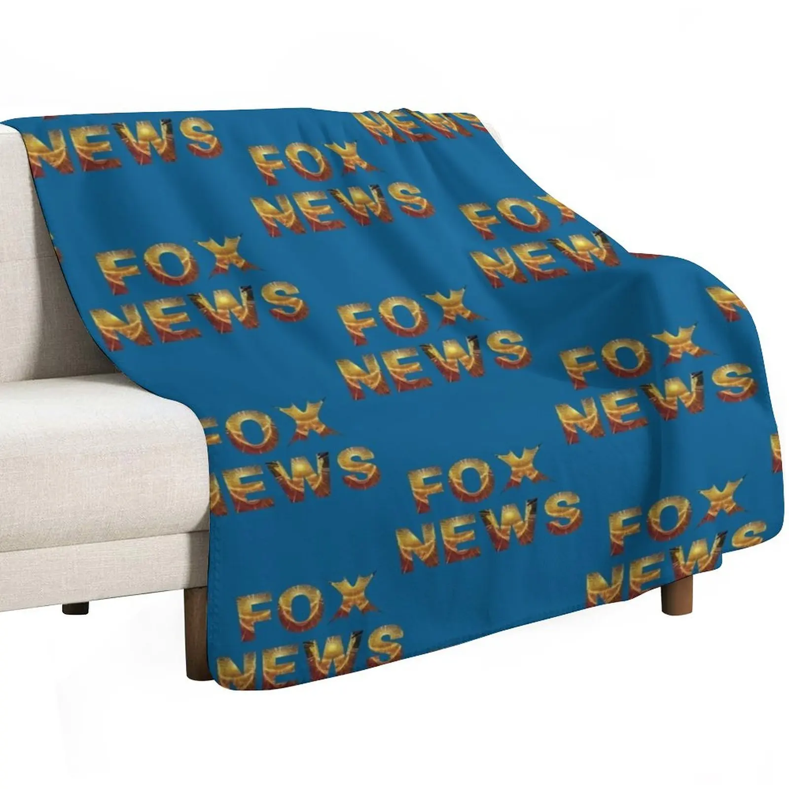 Fox news bright idea theme Throw Blanket warm winter Weighted Beautifuls Vintage Picnic Soft Plush Plaid Blankets