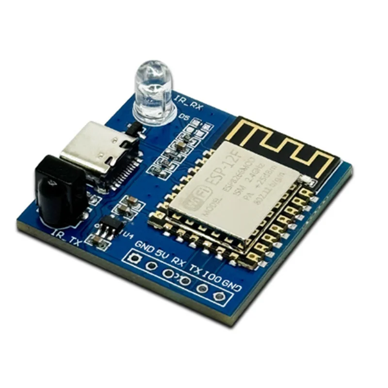 M16K-2X ESP8266 Trasmettitore-ricevitore a infrarossi per comando NEC Modulo WIFI ESP-12F Modulo di trasmissione interfaccia TYPE-C
