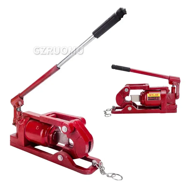 Manual Portable Hydraulic Cable Cutter QY-30 Below Φ30mm Cut Steel Strand Wire Rope Scissor Suit for Open Space