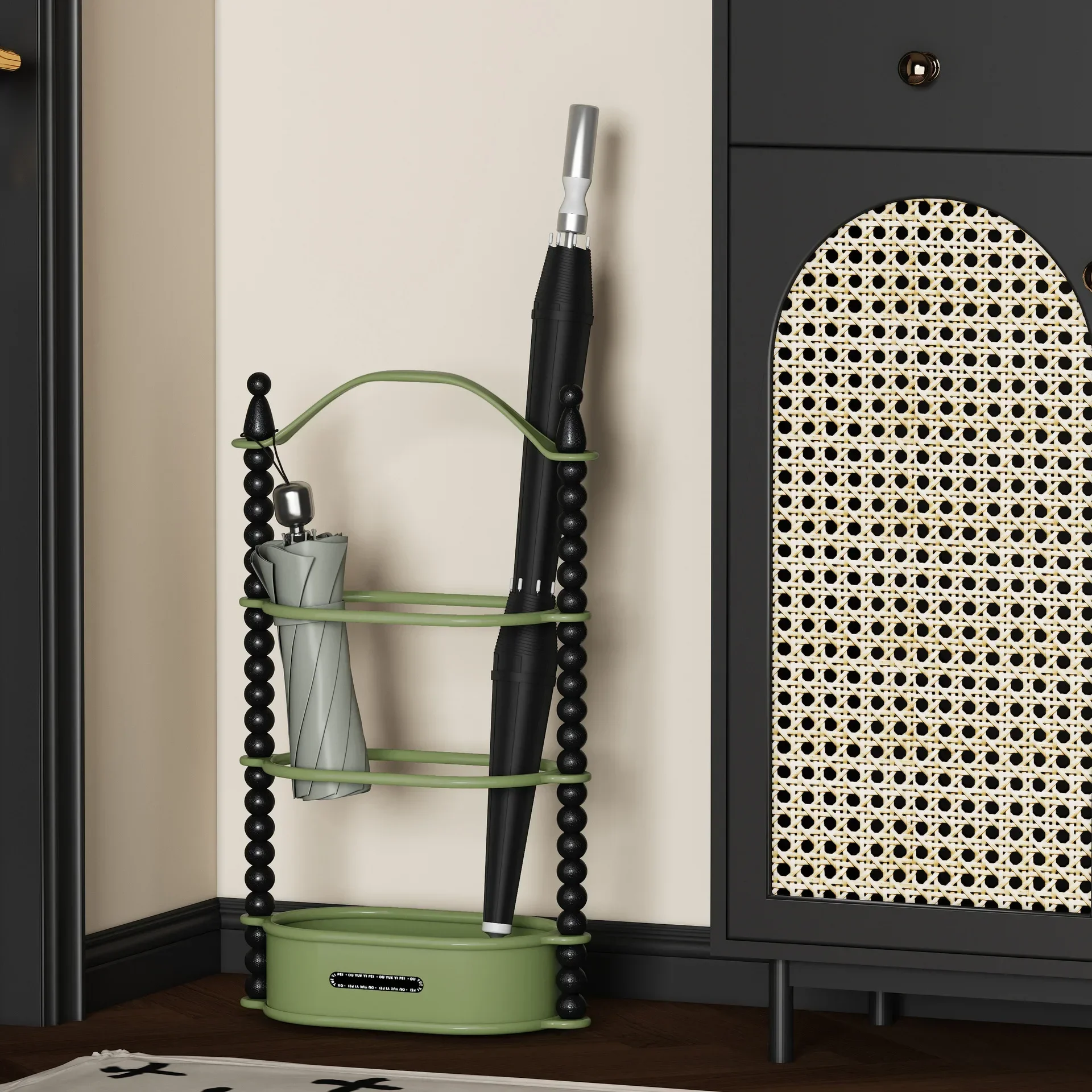 Umbrella storage rack Home door storage hotel lobby office home umbrella bucket drain rack