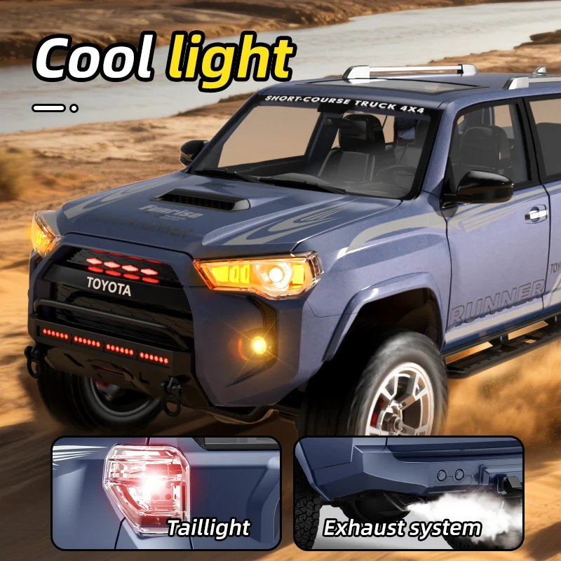 2025 nouveau produit HG4-209 autorisation authentique: Super Ba proportion complète alliage télécommande Simulation voiture cadeau d'anniversaire pour garçon