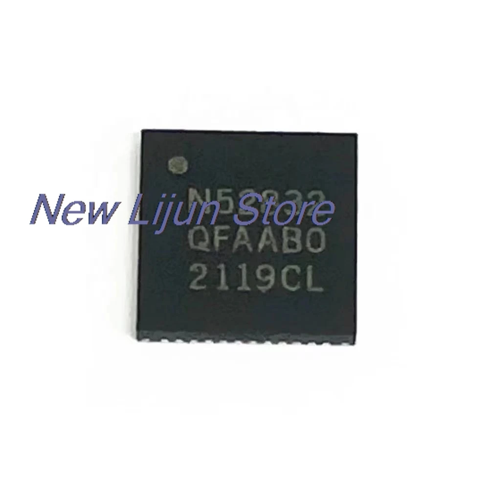 10 шт. NRF52832-QFAA-R Беспроводная микросхема Bluetooth NRF52833-QFAA-R QFN-48