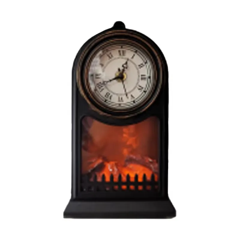 Suitable for Lantern Fireplace  Charcoal Wood Burning Glowing Red Light Emitting Diode Light Electric Live Fire Desk Lamp