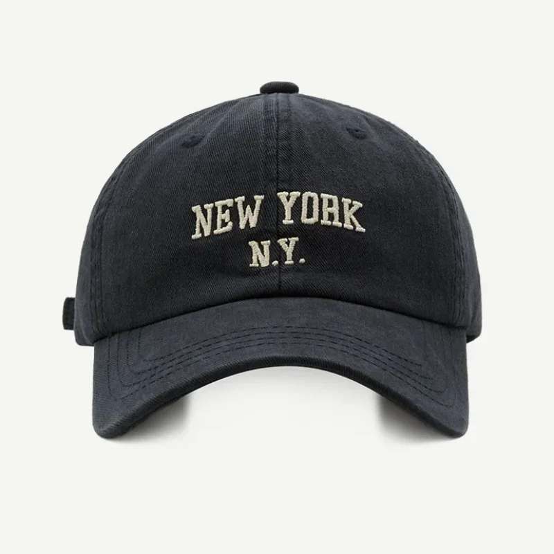 Unisex Fashion New York Baseball Caps for Men Women Hip Hop Letter Embroidery Snapback Cap Soft Top Streetwear Sun Dad Hats