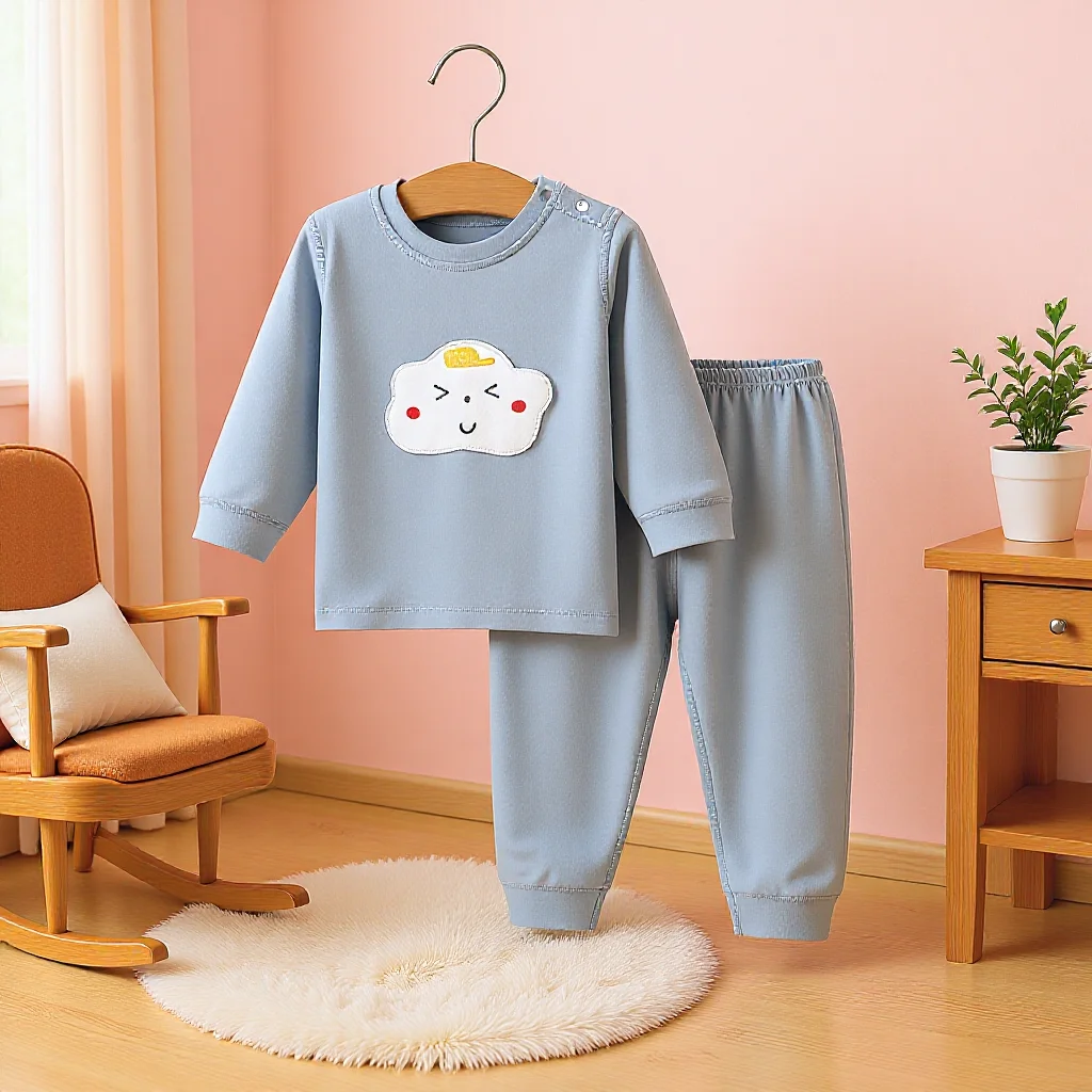 

ages 1-5 years Children's pajamas, cotton thermal underwear, long Johns and thermal underwear set