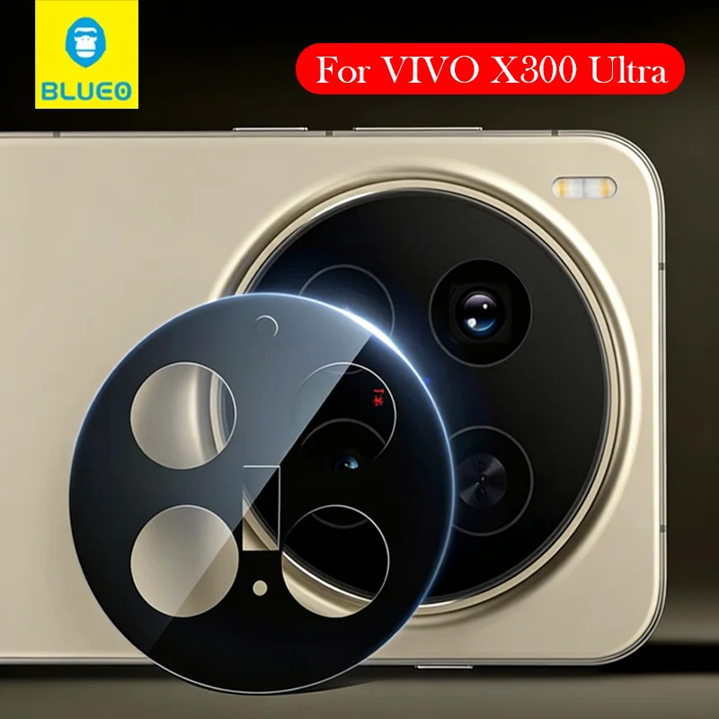 

Blueo Camera Protection For Vivo X300 Ultra Protective Glass for VIVO X300 ULTRA Full Cover Glass