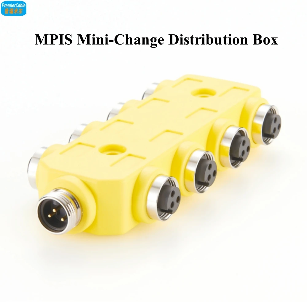 

Industrial Automation Passive Auxiliary Power Distribution Box Mini-Change 3 Pole DeviceNet CANOpen 3 Pin Mini-Change Aux Power