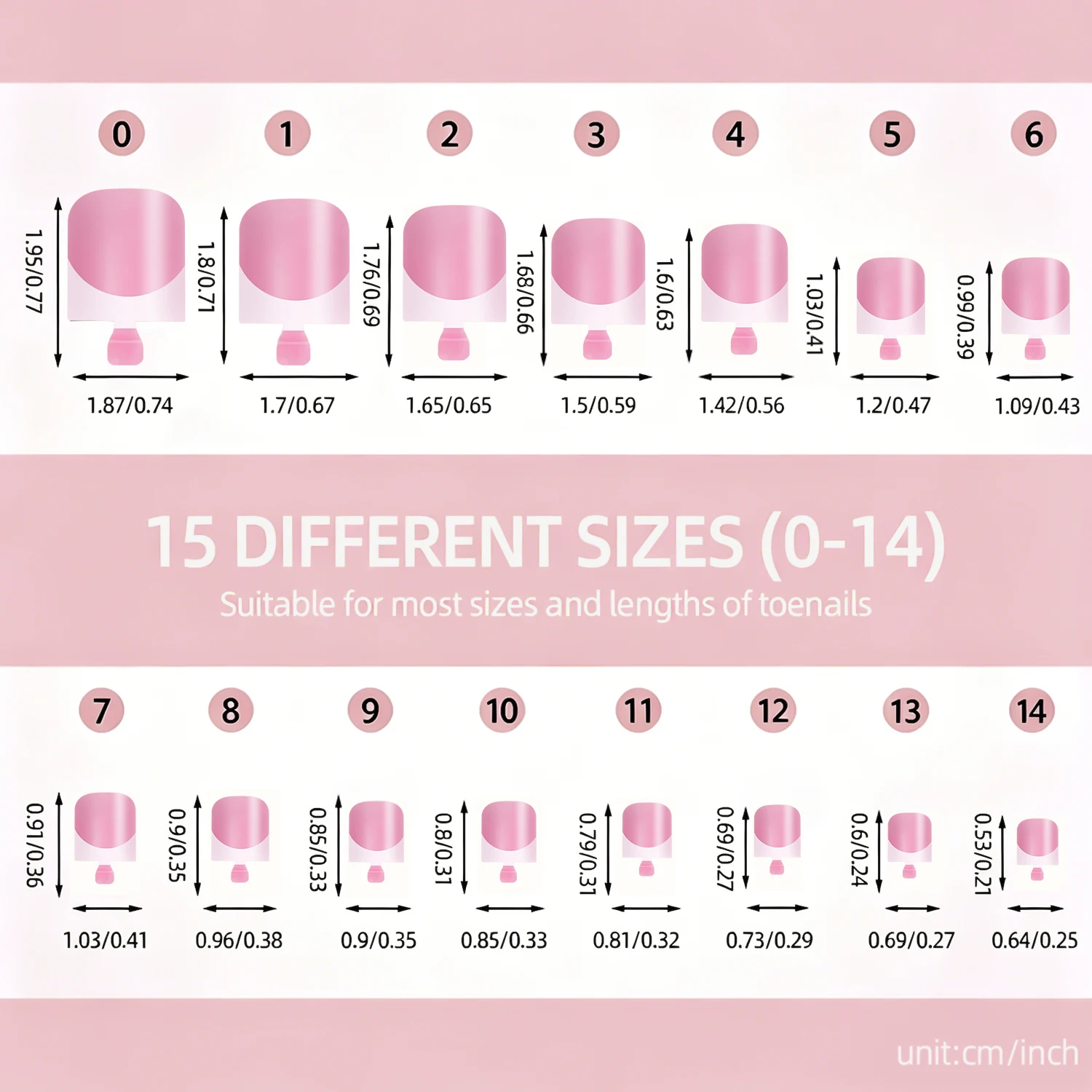 150Pcs Nude Pink French Tip Press On Toe Nails White Edge Short Square Fake Toenails for Summer Daily Beach Holiday Foot Nail TD view 5