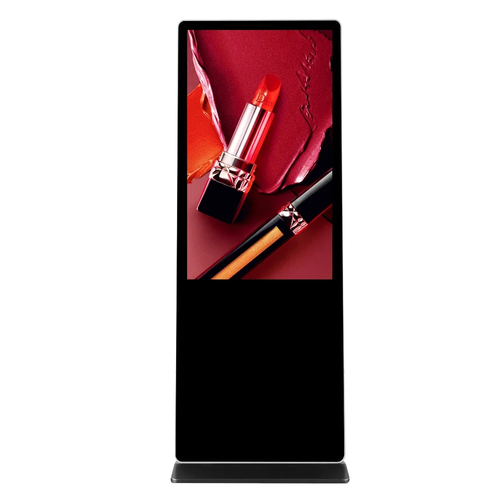 Floor stand 32' 43' 50' 55' 65' 75' 85'  digital lcd outdoor indoor advertising player touch screen