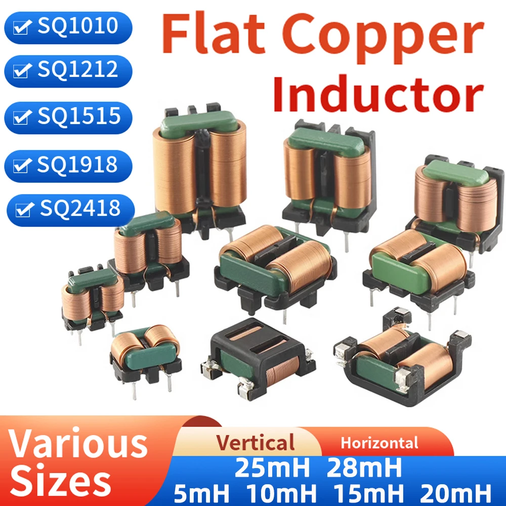 2Pcs Flat Copper Wi… - image