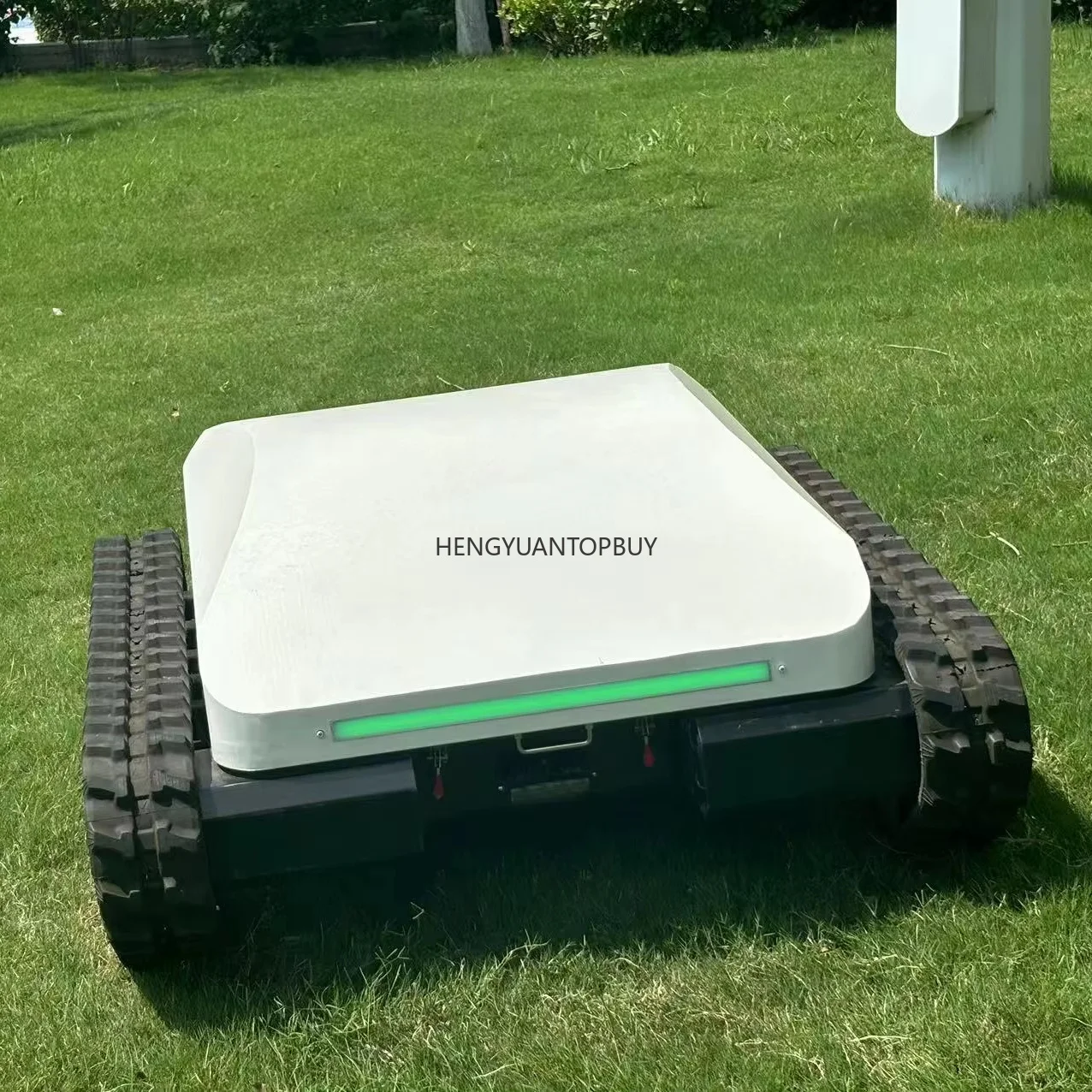 New Durable and Easy to Operate Track Type Lawn Mower with Ultra-high Productivity Remote Control Lawn Mower for Household Use