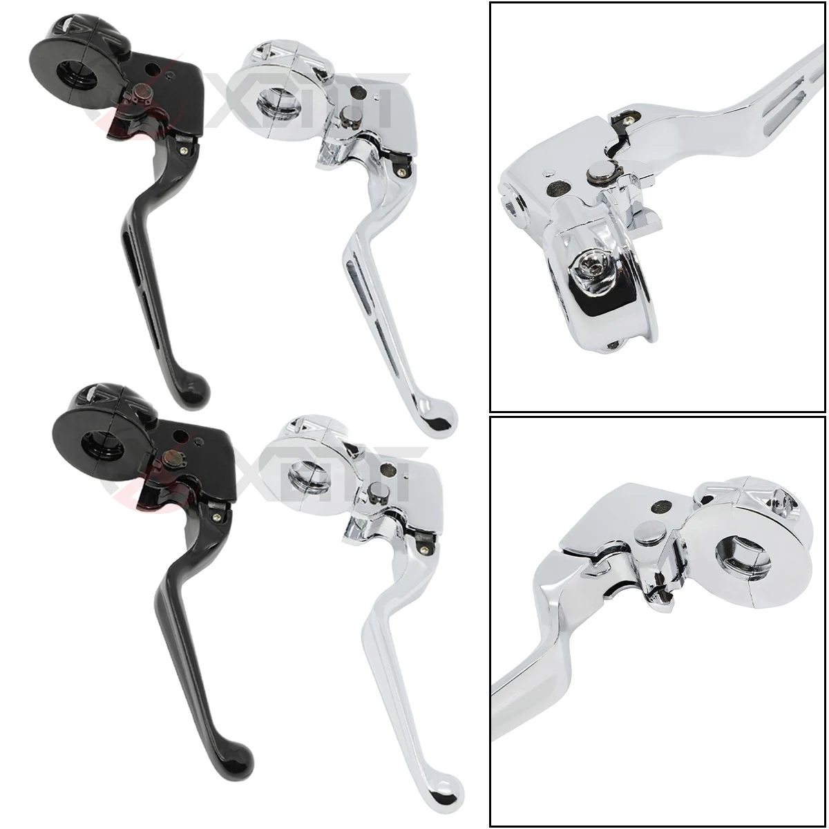 Motorcycle Clutch Lever Mount Bracket For Harley Sportster 883 1200 Dyna Fat Bob Wide Glide Softail Road King Electra Glide