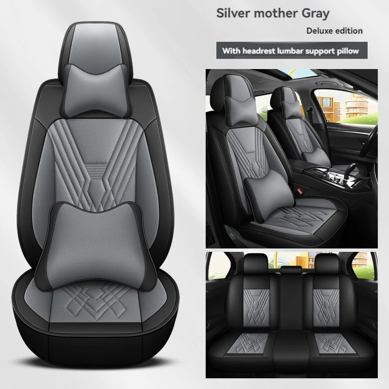 

Set of 5-seat Universal Car Leather Seat covers For Cadillac XT5XT4 XT6 ATSL CT4 CT5 CT6 CT CTS Car Accessories Styling