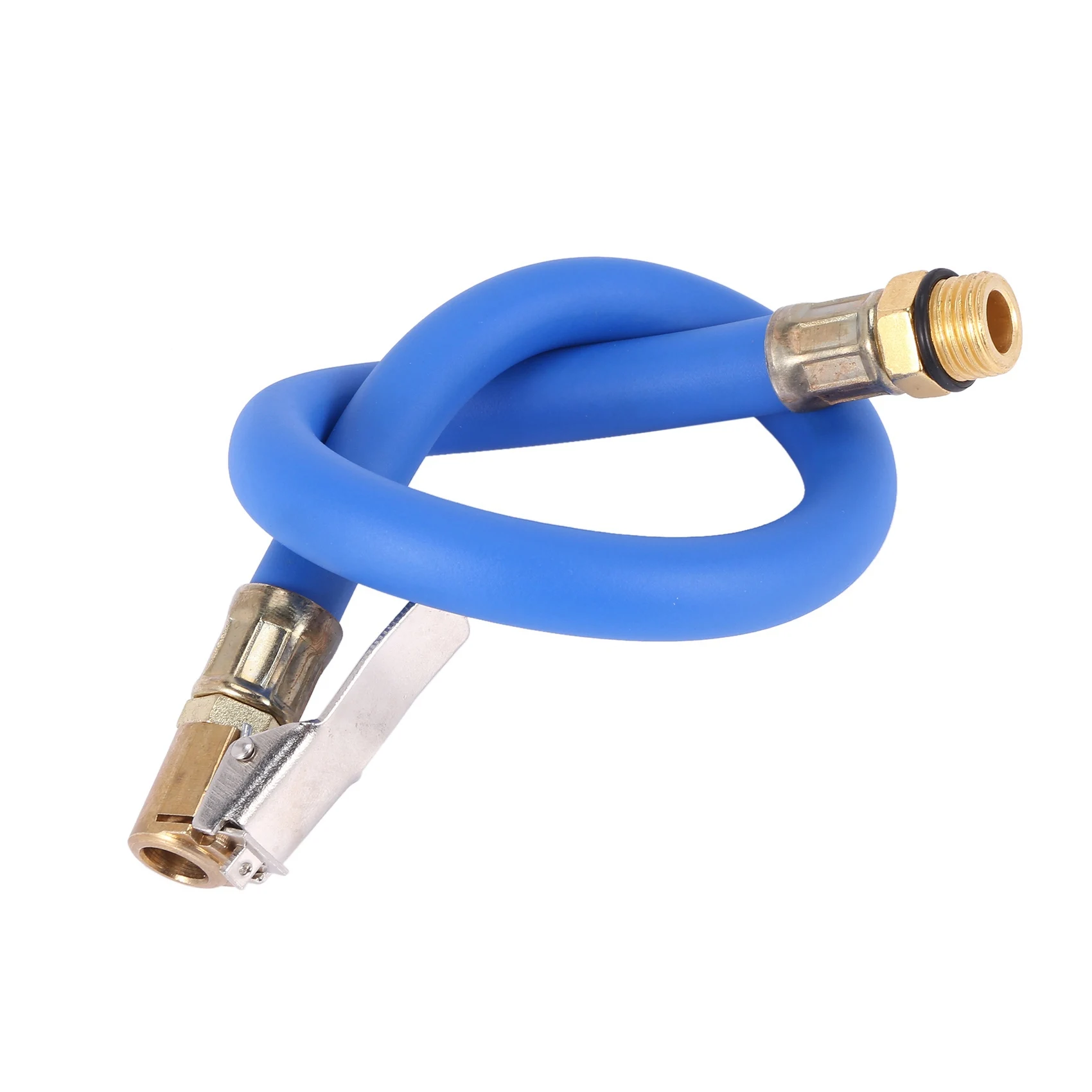AB46-2X Motorcycle Car Rubber Hose Air Tire Inflator Pump Air Tire Pipe Hose Valve