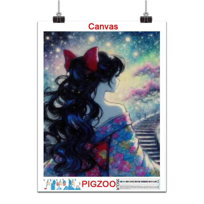 Afbeelding 4: Disney Princess Diamond Painting Aurora Frozen Tinker Bell Zeemeermin Home Decor Volledige vierkante en ronde mozaïek borduurwerk kruissteek