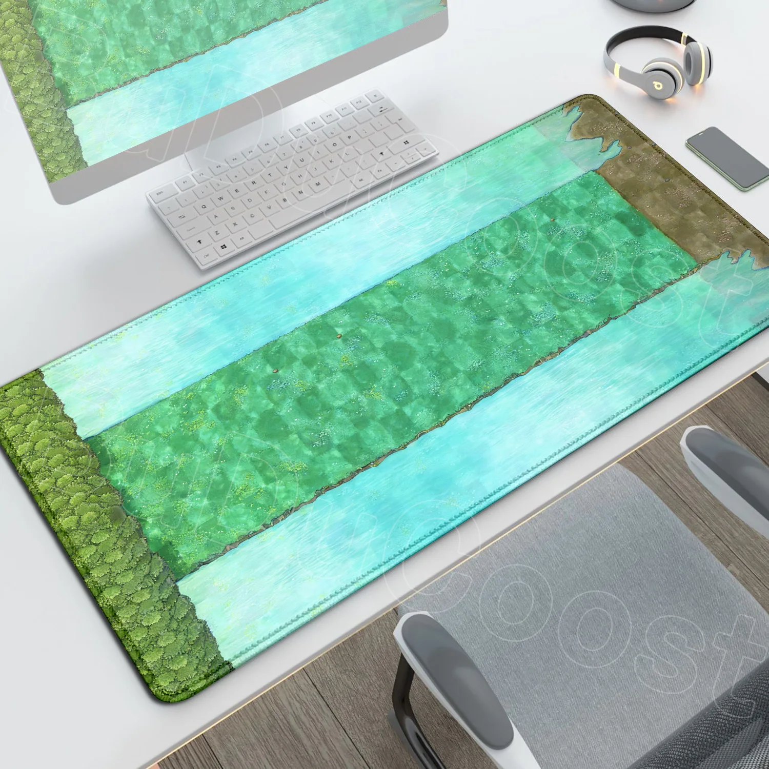 Plants vs. Zombies PVZ HD Full map Mouse pad Computer gaming large mouse pads gaming accessories Non-slip Thickened rubber Pad