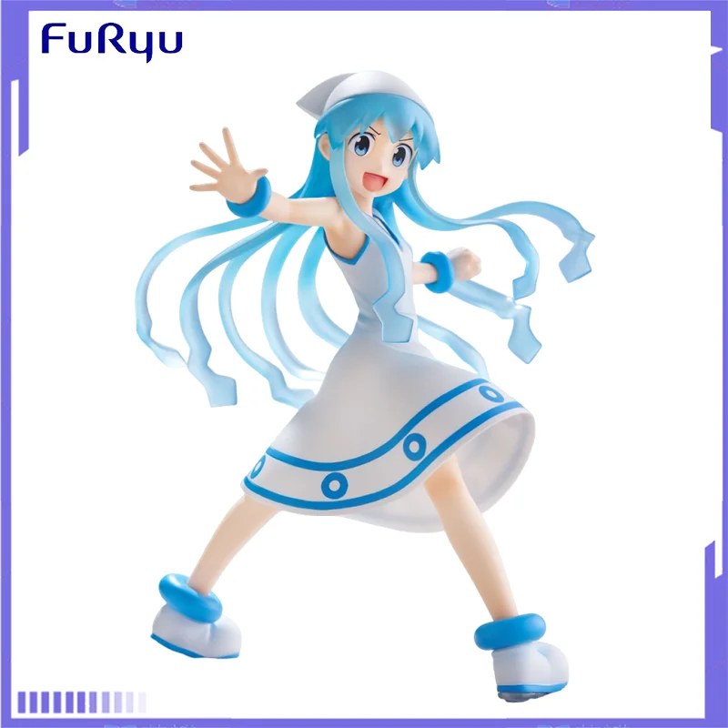 

В наличии: Оригинальная сборная фигурка FuRyu Squid Girl Ika Musume Trio-Try-iT, аниме-модель, коллекционная игрушка, подарок