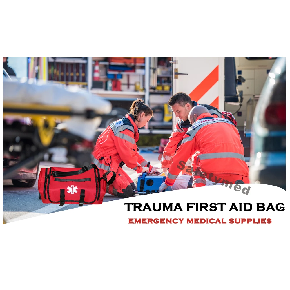 First Aid First Responder Trauma Kit Outdoor Family Survival Medical Travel Bag