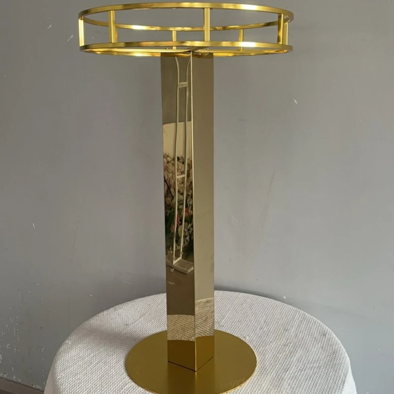 2 Stück Edelstahl-Säulenhalter Hochzeitszubehör Desserttisch Geburtstagsfeier Dekorationsständer Blumenbogenständer – Detail 1