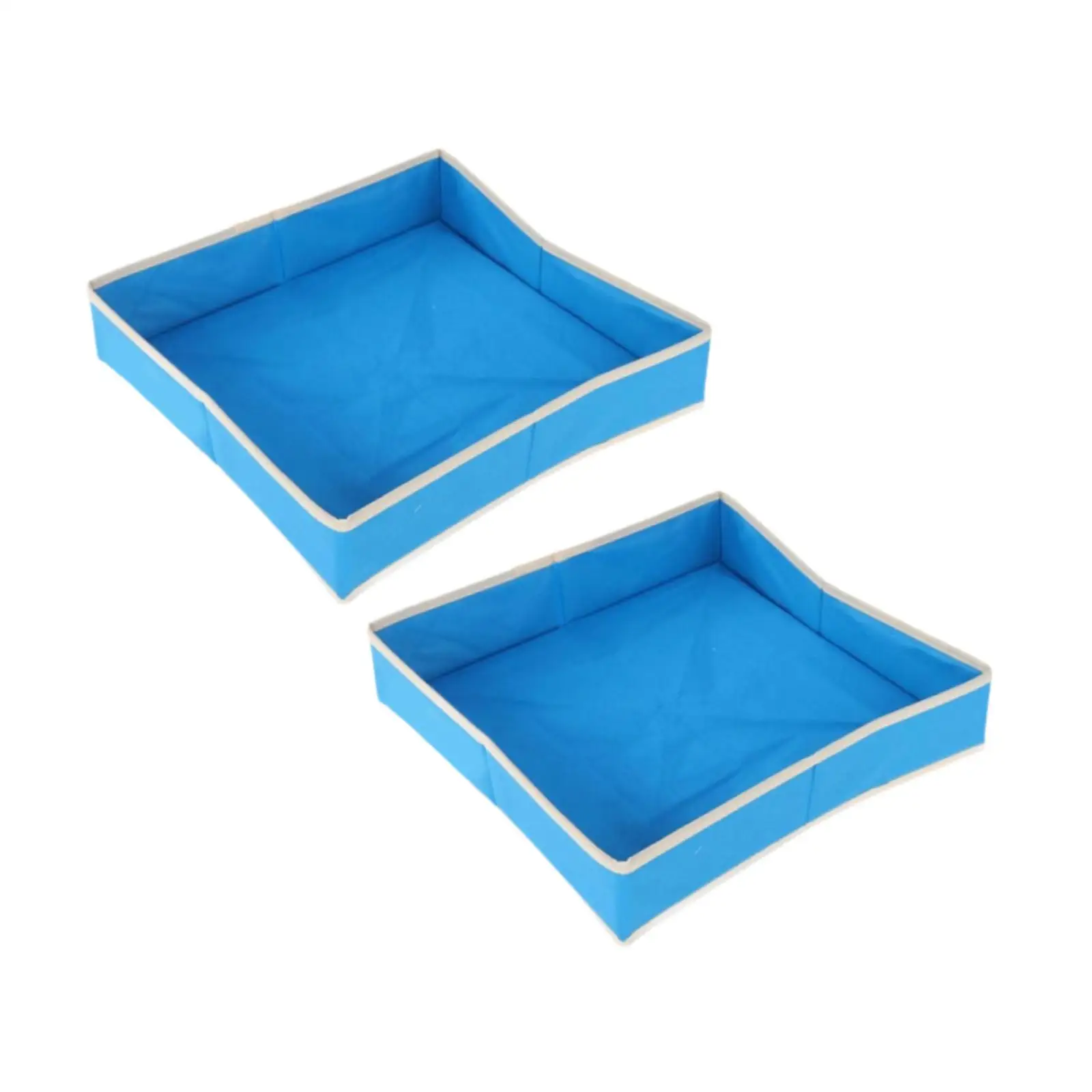 2Pcs Sandbox Non Woven Fabric Vesratile Portable Summer Activity Accessories Toy