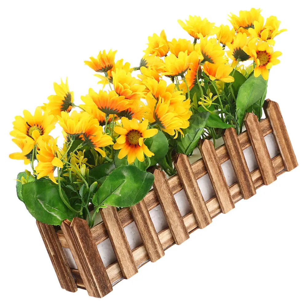 

Artificial Flower Decoration Ornament Sunflower Garden Wall Bedroom Sunflowers Wedding