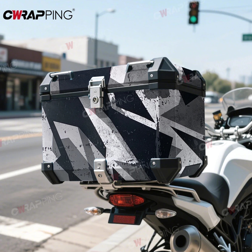 

Self-adhesive Black Camo Car Vinyl Wrap Waterproof PVC Film for Automobiles Motorcycles Body Decoration Protection Accessories