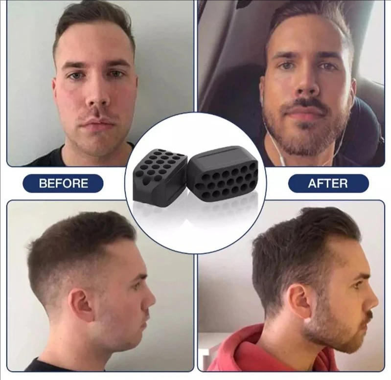 2er-Set Silikon-Kiefertrainer & Gesichtsformer – Fitnessball für Kieferlinie, Nackenstraffung, Gesichtsbeauty-Tool, Doppelkinn-Trainer – Detail 7