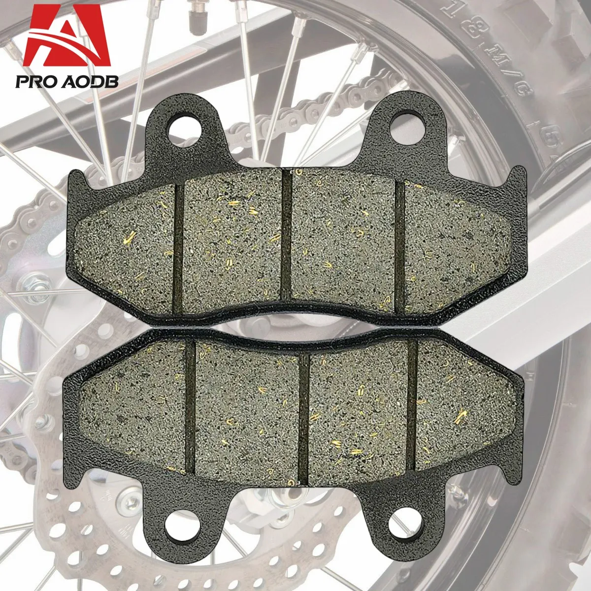 Motorcycle Durable the Rear Brake Pads for Suzuki Skywave AN250 W X Y K1 K2 K3 K4 K5 K6 AN 250 AN400 AN 400 Burgman 1999-2006