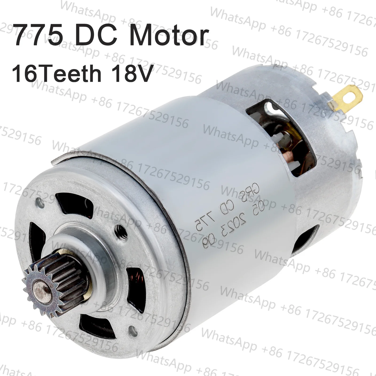 775 DC Motor 16 Teeth 18V Micro Motor Fit for Makita Impact Drill / Electric Drill 16 Tooth Impact Drill Motors