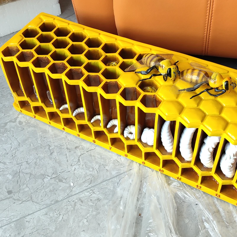 Large Bee Li-fe Cycle Mo-ld Beekeeping Education Teaching Mo-ld, GFRP Glass Fiber Reinforced Plas-tics Material Bee Li-fe Mo-ld