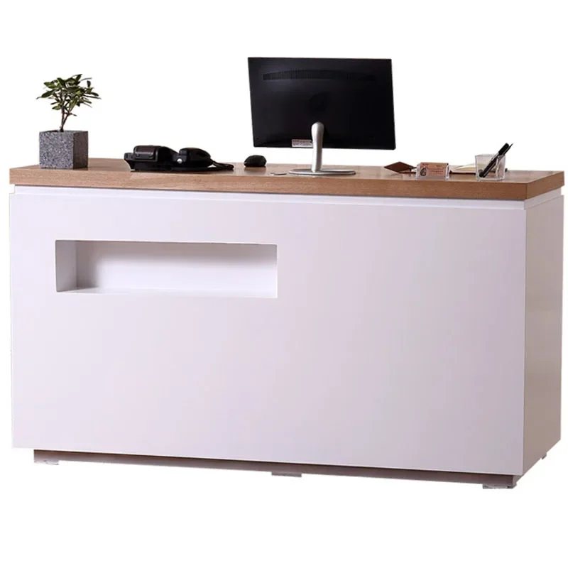 

Church Pulpit Front Reception Desks Podium Lectern Register Bar Cashier Counter Shop Standing Office Kassentisch Shop Furniture
