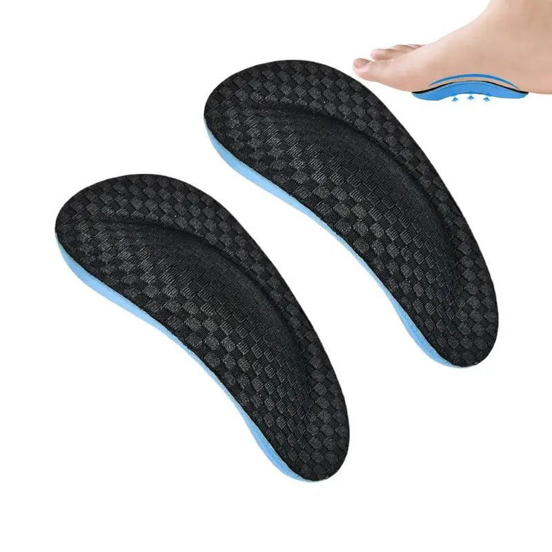 Orthopedic Insoles For Women Arch Support Cushion Half-Size Correction Pad Soft And Comfortable Flat Foot Corrector Plantar