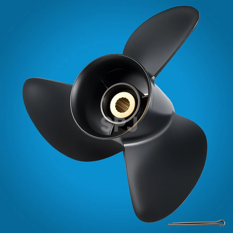 

Left Rotation Direction 13 3/4"x17" Stainless Steel Boat Propeller for Yamaha 150-300HP Engine Outboard