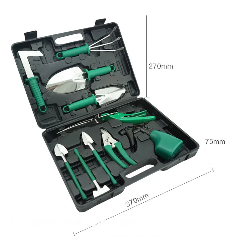 Gardening Tool Set Stainless Steel Heavy Duty with Carry Case Indoor Outdoor Garden Tool Kit with Carry Bag - view 3