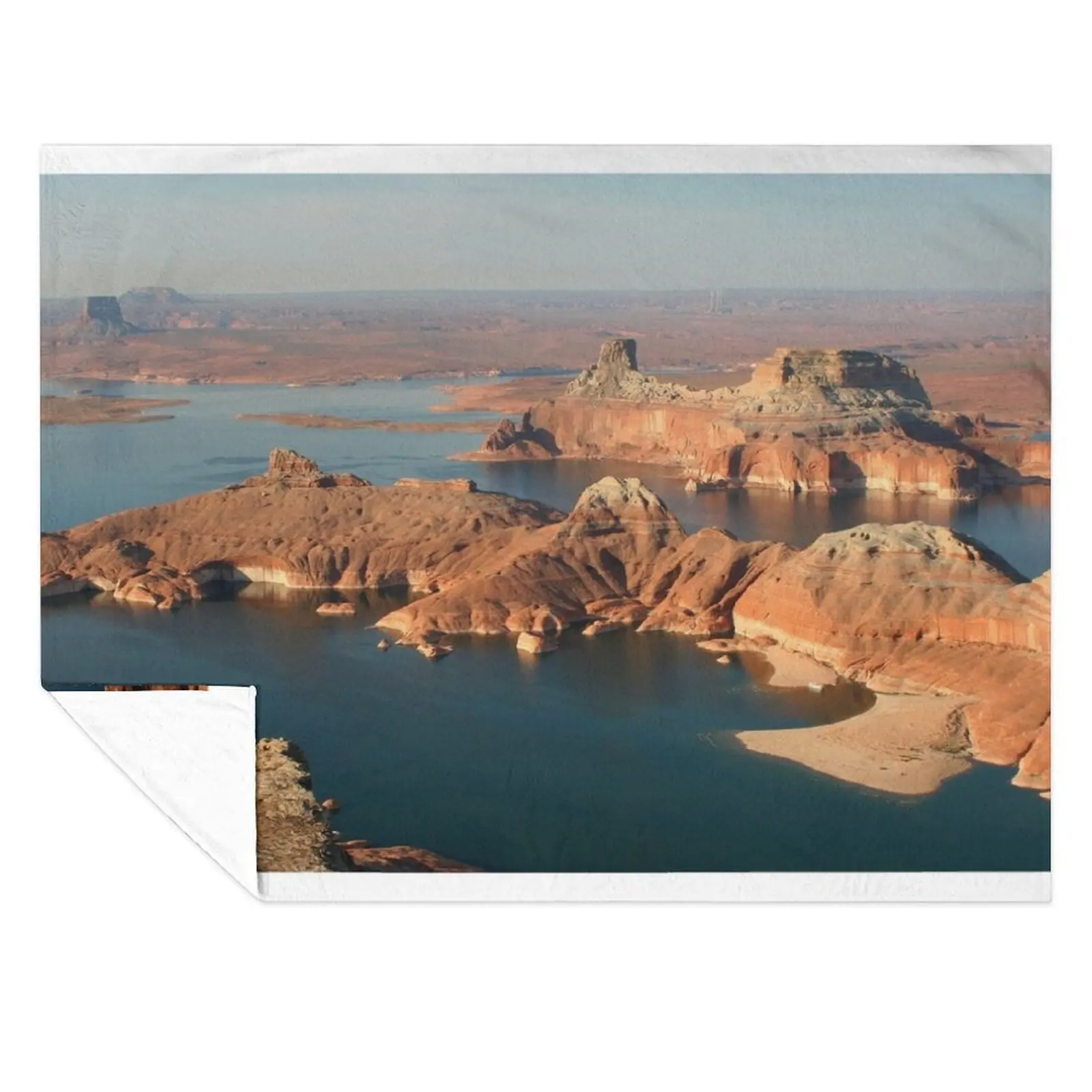 

Lake Powell, Glen Canyon, early morning Throw Blanket Thins Flannels Moving Blankets