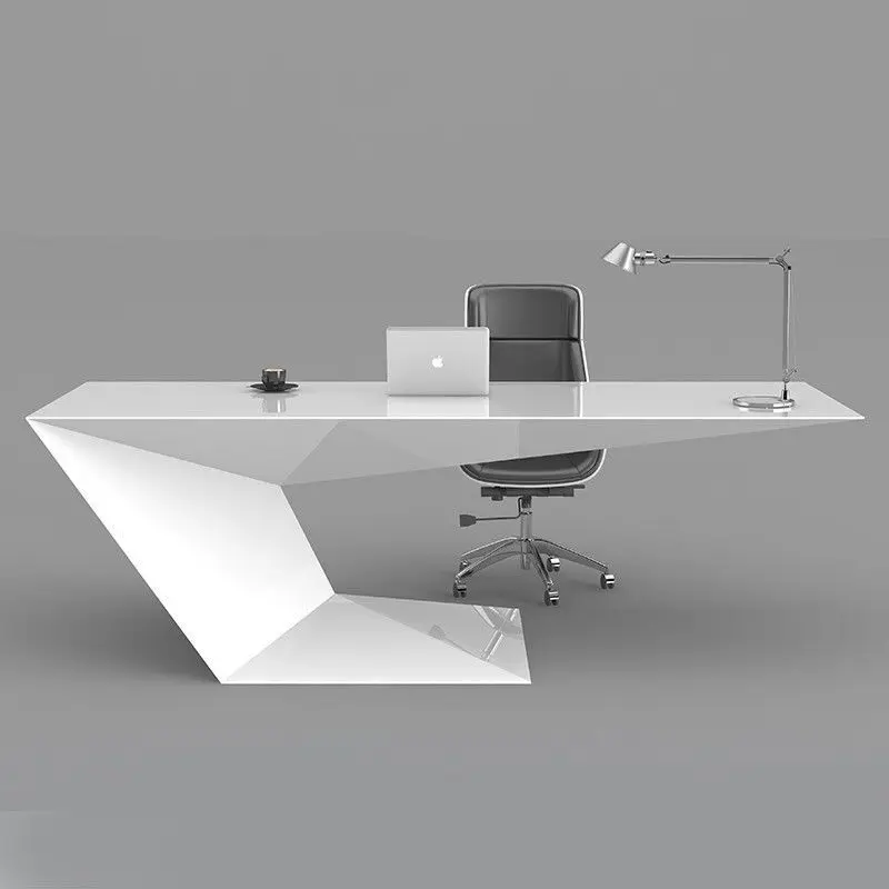 E-sports office tables and chairs simple modern boss table light luxury small single computer table Internet celebrity home
