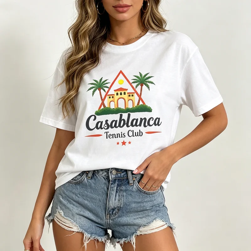 Vibrant Cityscape Print Tshirt Fashionable Short Sleeve Top for Travel Lovers  Oversized T Shirt