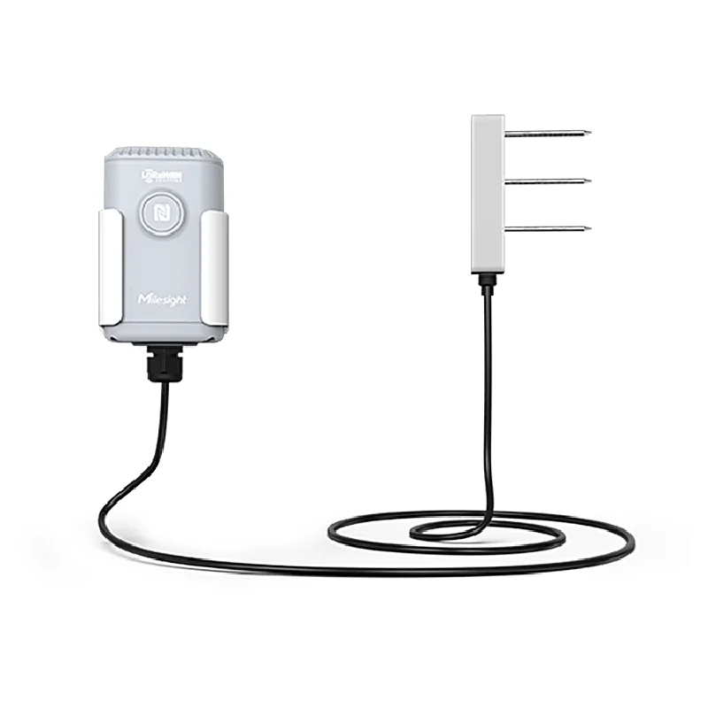 Milesight EM500-SMTC LoRaWAN Soil Sensor 10-Year Battery IP67 Smart Agriculture Greenhouse Monitoring Long-Range Transmission