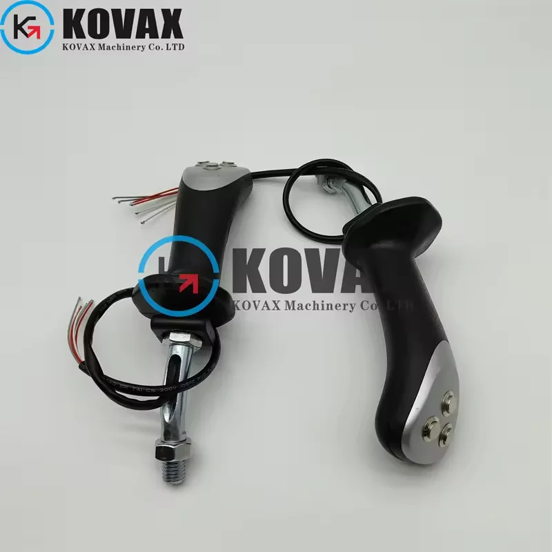 Excavator Spare Parts Control Handle Joystick Handle with 3 Buttons