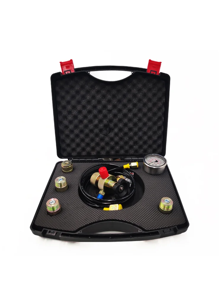 0-400Bar 6000Psi Gauge Test Kit, Gauge Kit, Hydraulic Accumulator, Nitrogen Charging Valve, Five Kinds of Adapters