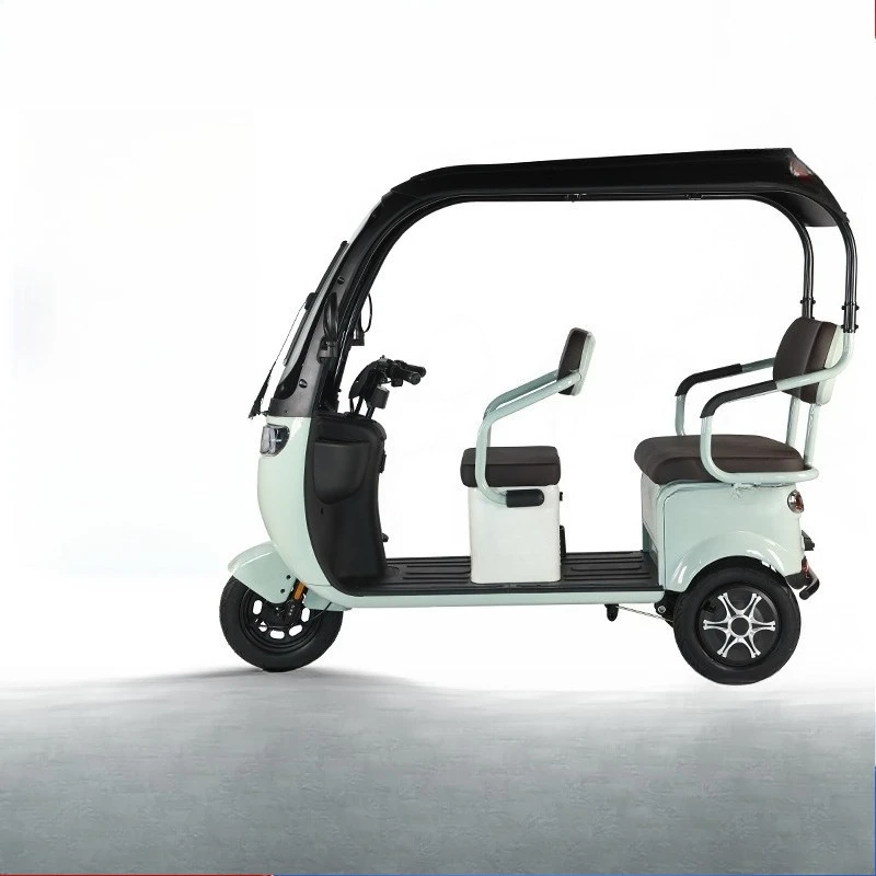 Electric tricycle small ladies household tricycle battery car the elderly pick up children scooter