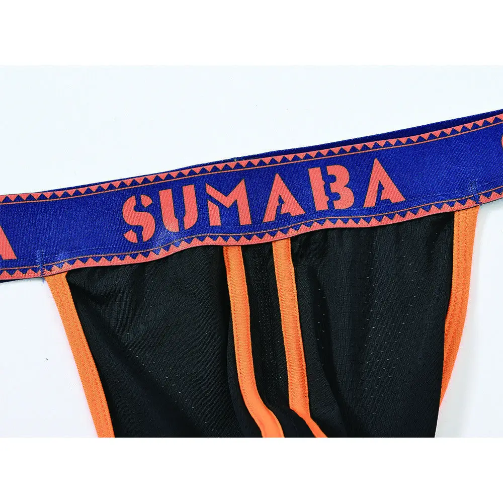 ZonbailonMens Underwear G-Strings Jockstraps Sexy Thongs