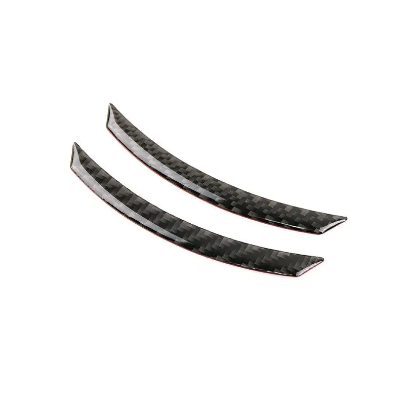 Soft Carbon Fiber Car Accessories Air Conditioning Outlet Vent Frame Trim For Nissan 350Z 2003 2004 2005 2006 2007 2008 2009 - view 6