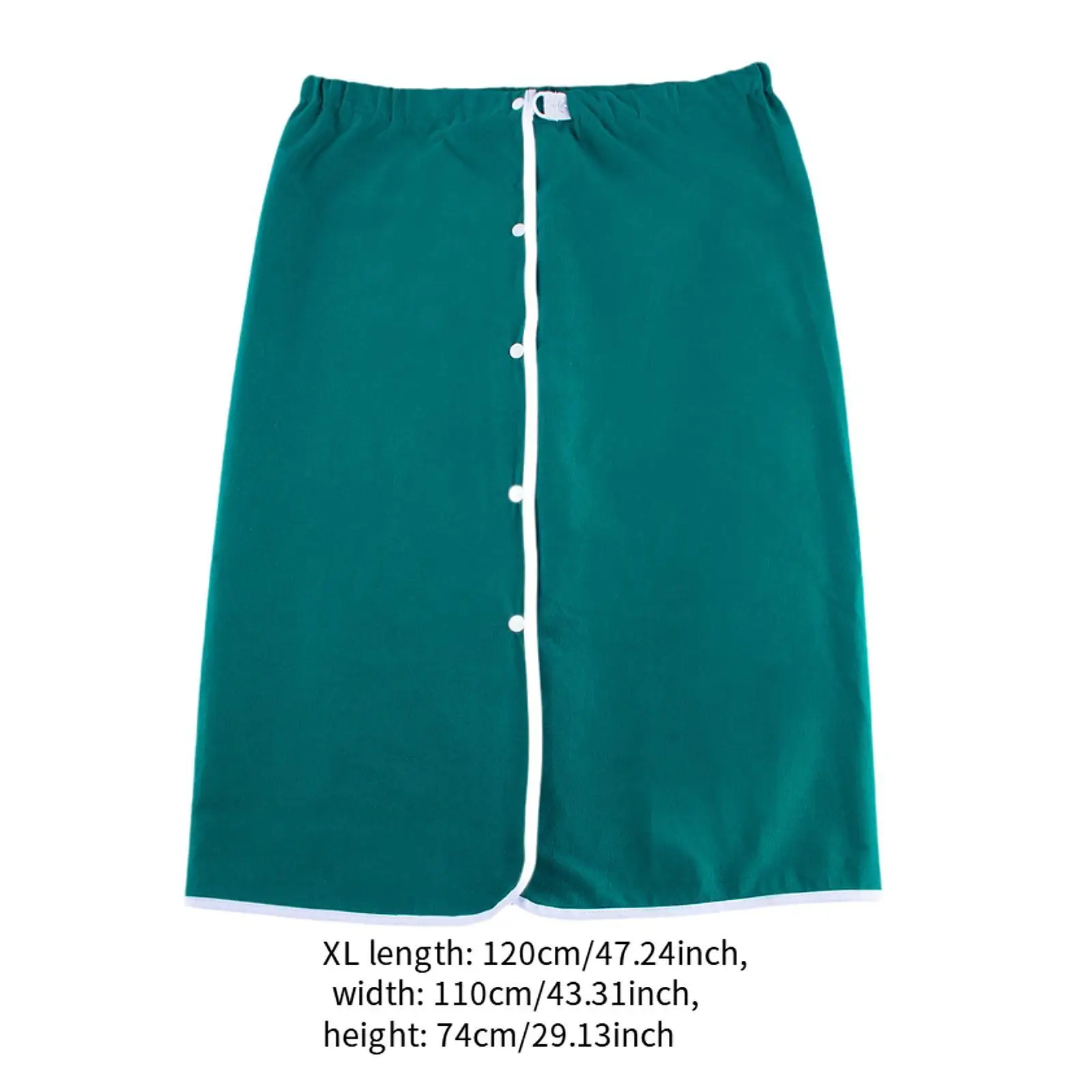 تنورة حفاضات للبالغين، وسادة سرير سلس البول، قابلة للغسل، حماية سرير رعاية المسنين #6