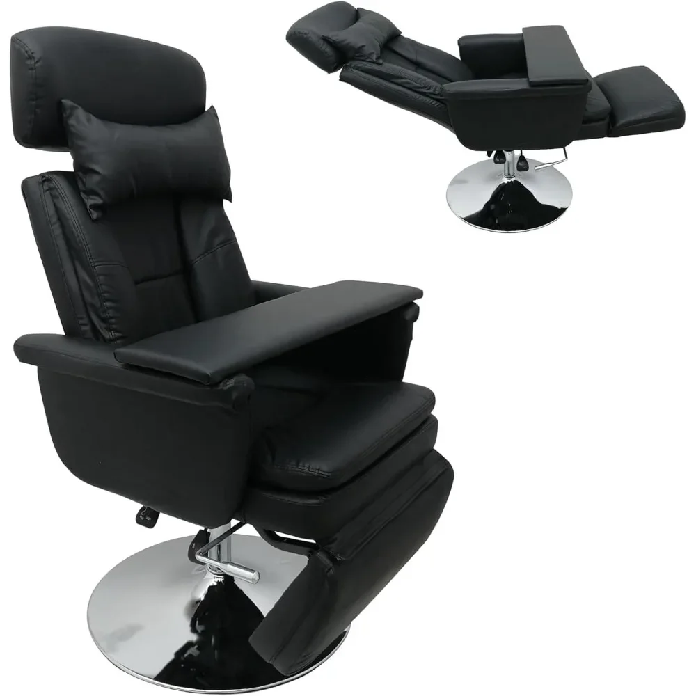 

Black Beauty Facial Chair Air Pressure Facial Bed Spa Chair 360 Degree Rotating Salon Table Massage Tattoo Bed Adjustable Height