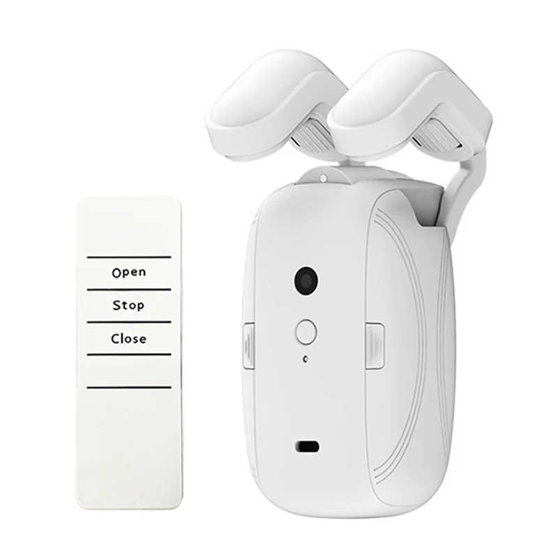 SQPP-Smart Curtains Robot Roman Rod Track Automatic Curtain Opener Remote Control Curtain Motor