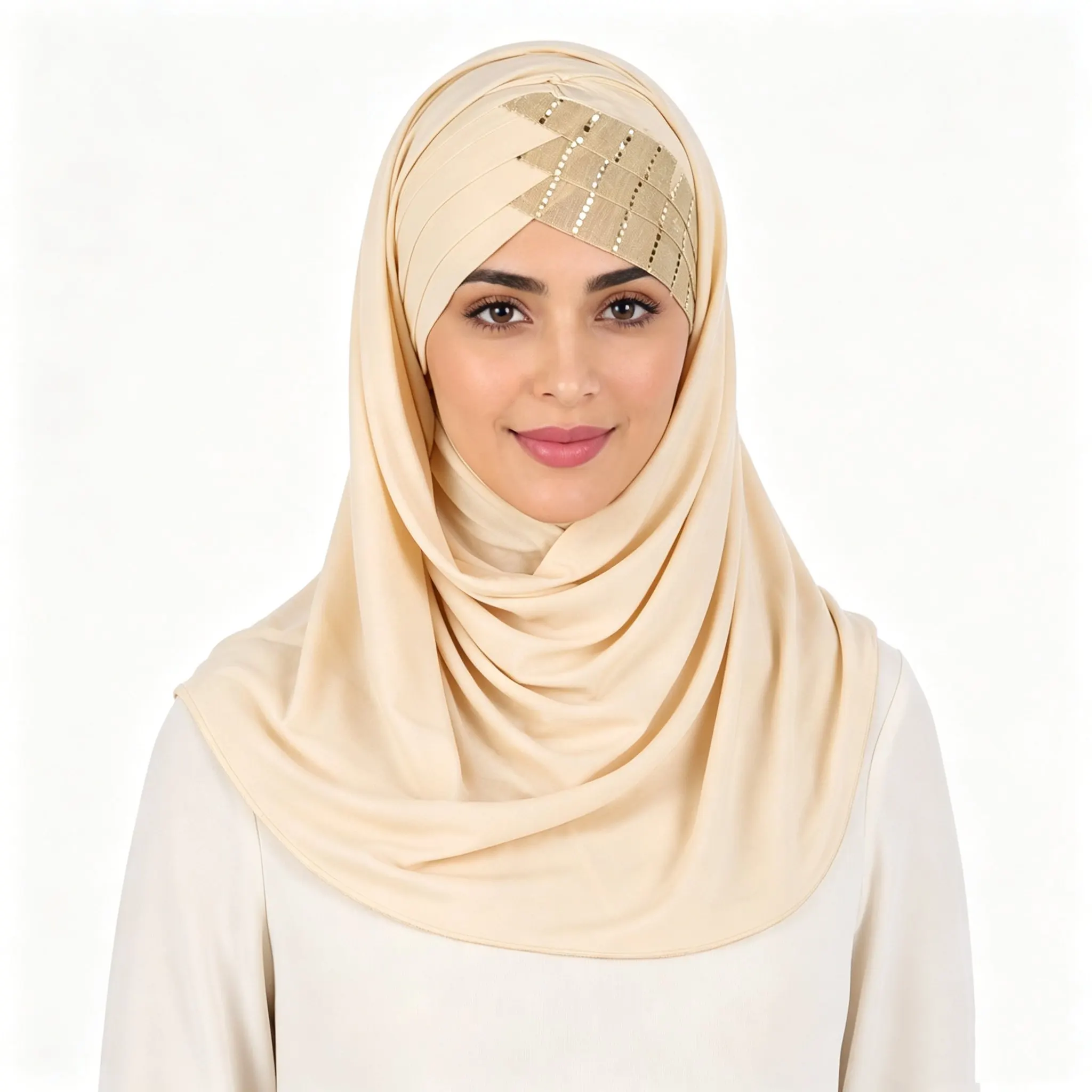 Muslim Fashion Ladies Hijabs Shawls And Wraps for Women Headscarf Femme Musulman Hijab Ready to Wear Turban Islamic Headwear 4
