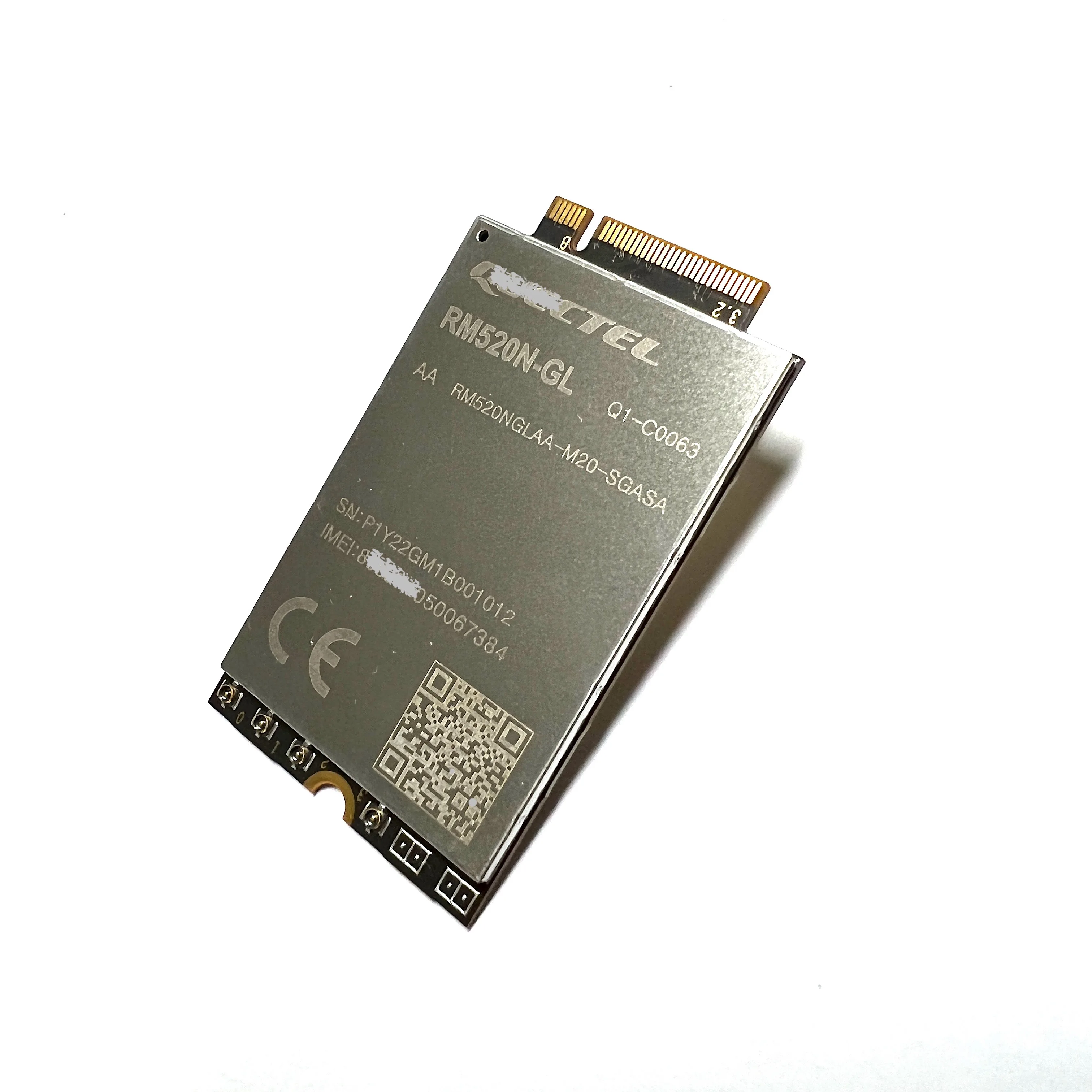 RM520N-GL 5G NR Sub-6GHz Module IoT Global Band M.2 Module Support GNSS RM520NGLAA-M20-SGASA for IoT/eMBB Applications