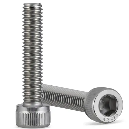 150 Pack M3 x 30mm Socket Head Cap Screws 304 Stainless Steel Hex Bolts Fully Threaded Metric Allen Key Drive for 3D Printer