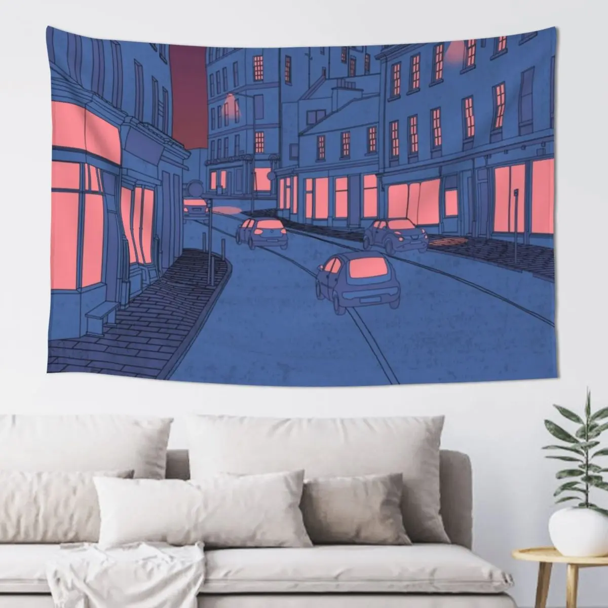 

City Lights Tapestry Decorative Paintings Home Decoration Home Decorations Aesthetic Tapestry